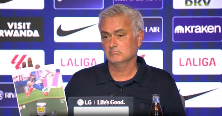 Real Madrid issue furious statement amid extraordinary Jose Mourinho ref rant after derby defeat