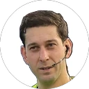 Referee Alberto Ruben Arena