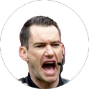 Referee Jarred Gillett