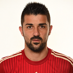 David Villa portrait
