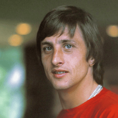 Johan Cruyff portrait