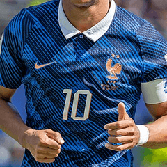 Kylian Mbappé portrait