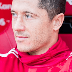 Robert Lewandowski portrait